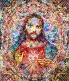 'Sacred Heart Jesus' Photographic Print