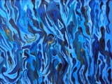 'Swan Lake On Neptune' 100 x 75cm (oil on canvas)