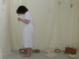 We Are the Spaces That I Am 2010.  Performance installation
