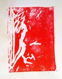 Morrissey Lino Print